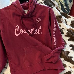 Ariat Women's Hoodie - Rich Burgundy